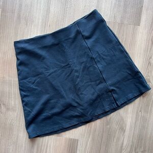 American Eagle Outfitters Black Mini Skort
